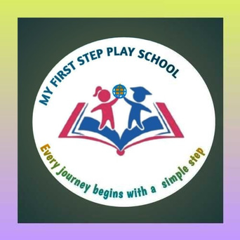 my first step play school logo