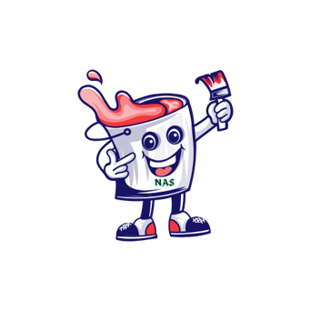 NAS ELITE PAINTS logo