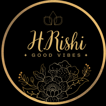 Hrishi Good Vibes logo
