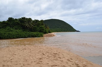 Voyage France Guadeloupe Grande Anse, le lagon