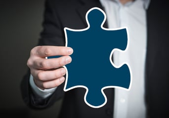 Puzzle piece representing tailored therapy combining hypnotherapy and holistic healing approaches
