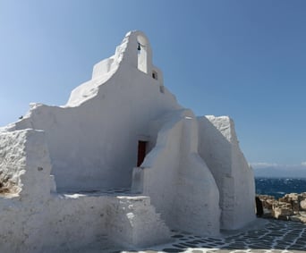 Church of Panagia Paraportiani in Mykonos