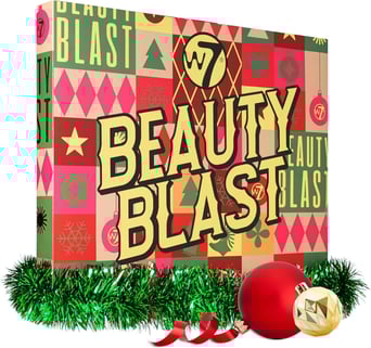 advent calendar with beauty products