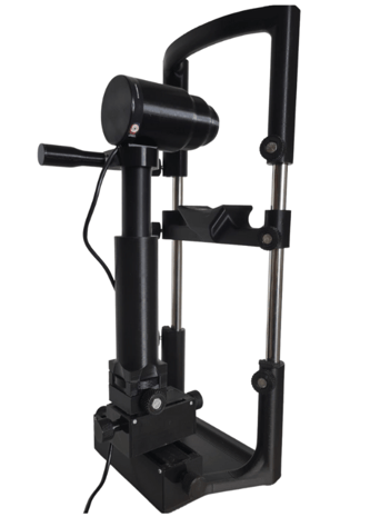 a black and white photo of a black and white machine