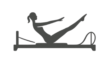 a woman doing a pilateste on a pilateste