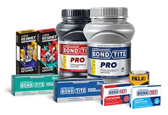 Astral Bondtite super strength epoxy adhesives.