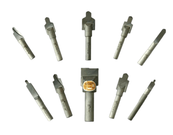 broca para furação de lona de freio, fresa, avellanador para bloque de freio, brake lining drill bit