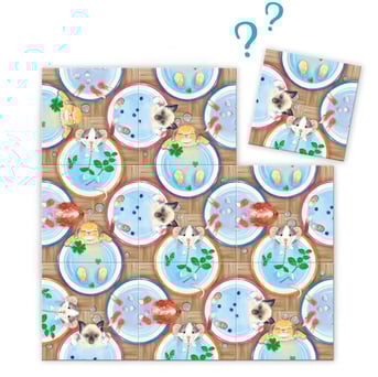 9-Teile Puzzle - Pets