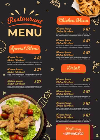 AvantiRed fabrica cartas menu personalizadas