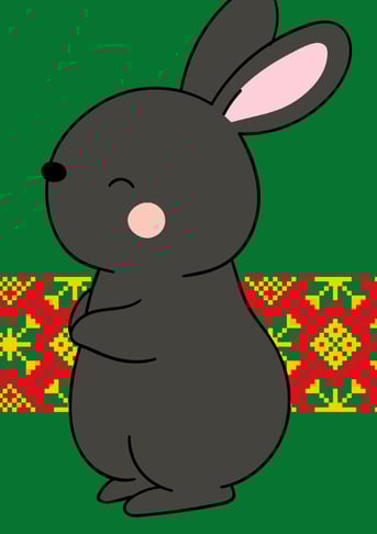grey rabbit