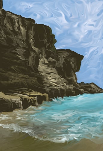 Green Sand Beach