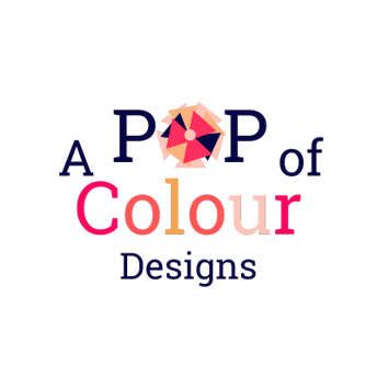 A Pop of Colour Designs logo