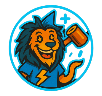 Custom Logo Display - a football player with a helmet on a blue and yellow background , gamer icon