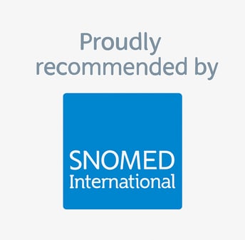 Recommended by SNOMED CT