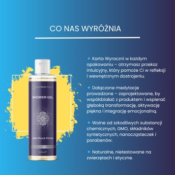 Holistyczny żel pod prysznic Deep Peace Potion + Maitreya Reiki