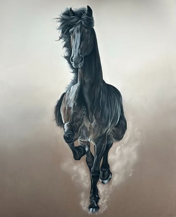 realistic horse portrait
