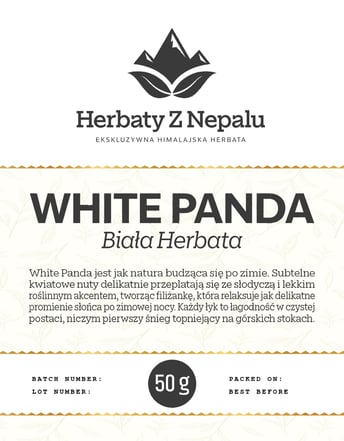 biała herbata z nepalu