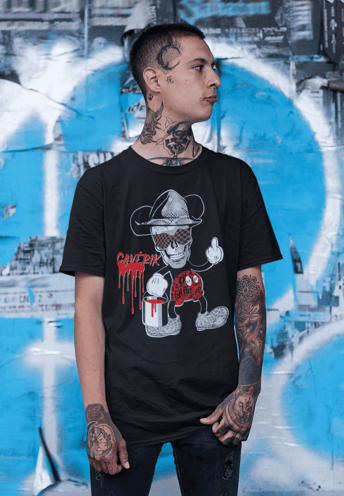Estampa de Moda Inspirada em Arte de Rua