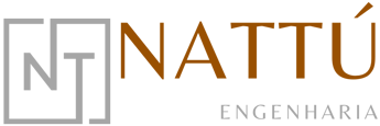 Logo completa da Nattú Engenharia