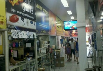 Pintura e projeto de Shoppings de informática Infonorte