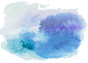a blue and white watercolored background with a blue and white background