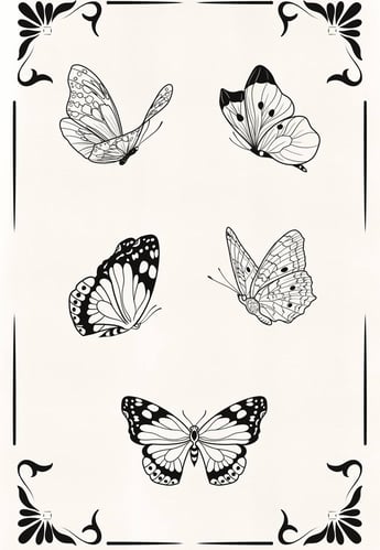 butterfly tattoo design