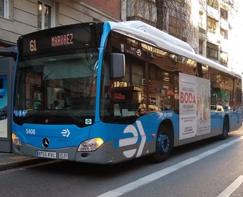 Autobuses Madrid 2024. Hola Madrid Room