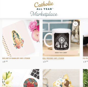 Catholic All Year Brightly Hude Page