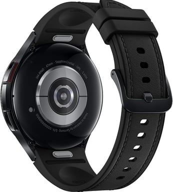 Samsung Galaxy Watch 6 con quadrante elegante e cinturino in pelle