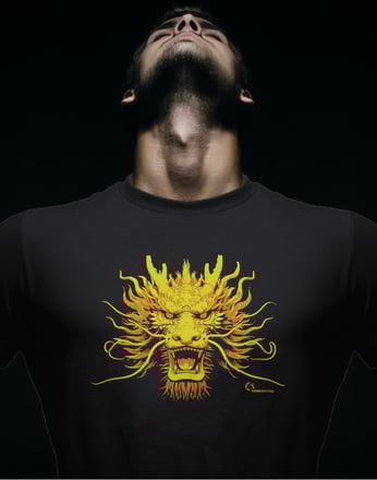 CommunityTee Golden Dragon Tshirt