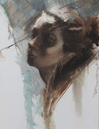 Maria - Óleo sobre tela