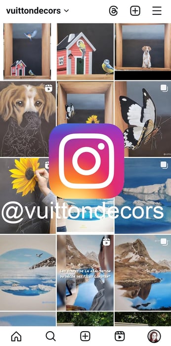 Suivez l'actualité de VuittonDécors sur Instagram: @vuittondecors