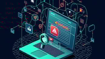"AI-powered fraud detection system dashboard analyzing suspicious transactions and risk patterns in