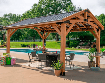 wood pergolas