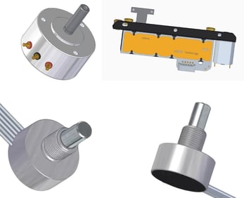 a series of four different types of electronic devices