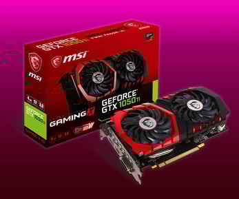 GTX 1050 Ti graphics card for older games and budget PCs