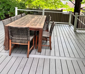 wpc decking outdoor