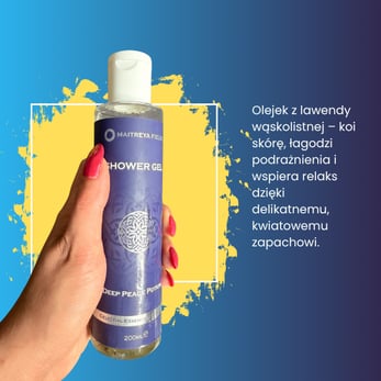 Holistyczny żel pod prysznic Deep Peace Potion + Maitreya Reiki