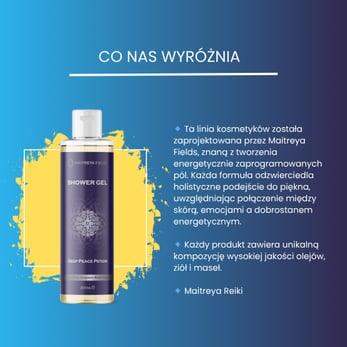 Holistyczny żel pod prysznic Deep Peace Potion + Maitreya Reiki