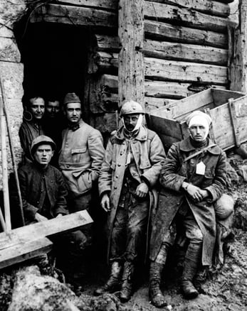 Blessés au Fort de Tavannes