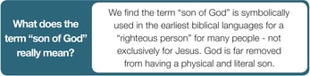 What does the term son of God really mean