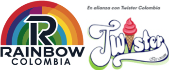 RAINBOW COLOMBIA logo