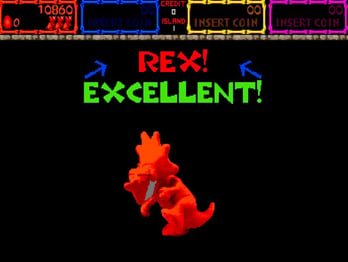 Trog Arcade - Rex is Excellent!