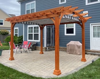 wood pergolas