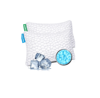 Cooling pillow for relief from night sweats
