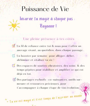 Puissance de Vie