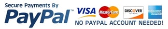 secure Payments via PayPal