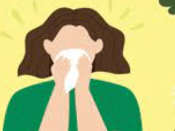 sneezing