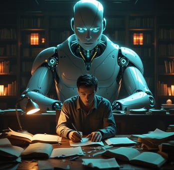 Is AI a threat to writers? , Is AI going to take over writing? , It is okay to write wiyh AI?