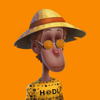 a cartoon character wearing a hat and sunglasses